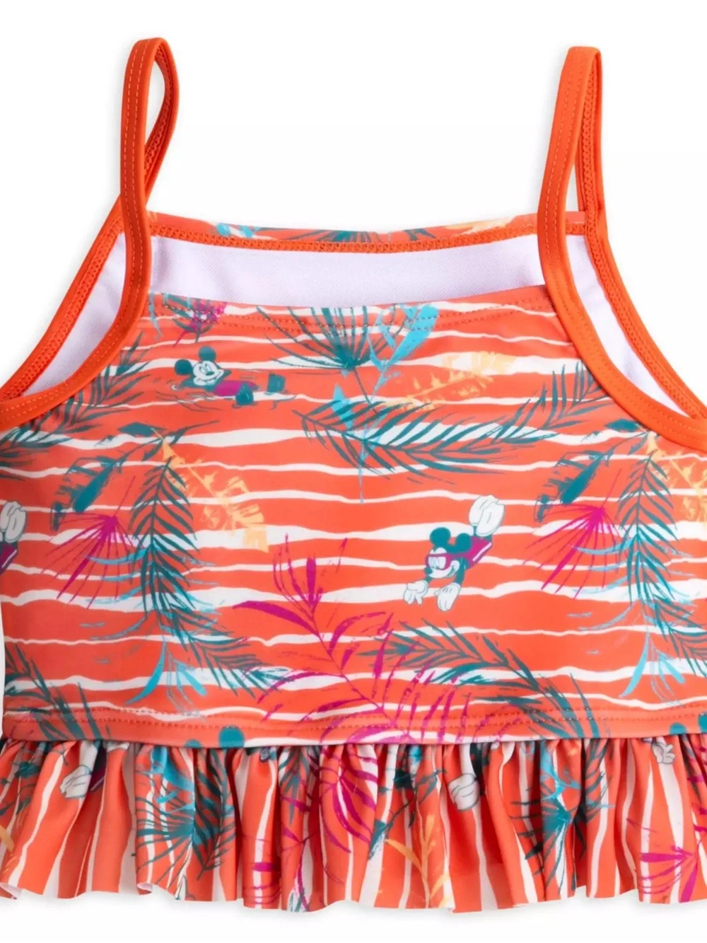 DISNEY MICKEY MOUSE RESORT SWIMSUIT- 2 PIECE- SIZE 7-8 -NEW WITH TAGS